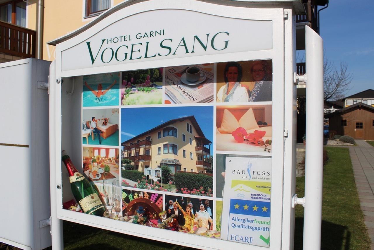 Hotel Garni Vogelsang Bad Fussing Luaran gambar